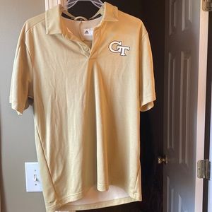 Georgia Tech Adidas Dri Fit Polo